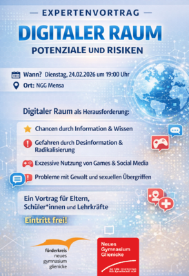 Expertenvortrag - Digitaler Raum - Potenziale und Risiken